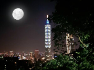 Taipei 101 from Elephant Mountain