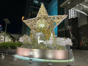Xinyi Shopping District during Christmas Holidays 2021