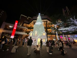 Xinyi Shopping District during Christmas Holidays 2023