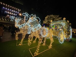 Xinyi Shopping District during Christmas Holidays 2023