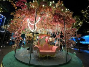 Xinyi Shopping District during Christmas Holidays 2023