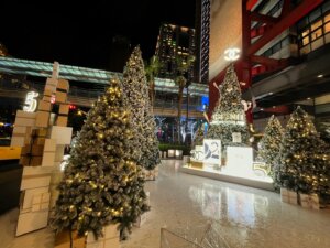 Xinyi Shopping District during Christmas Holidays 2023