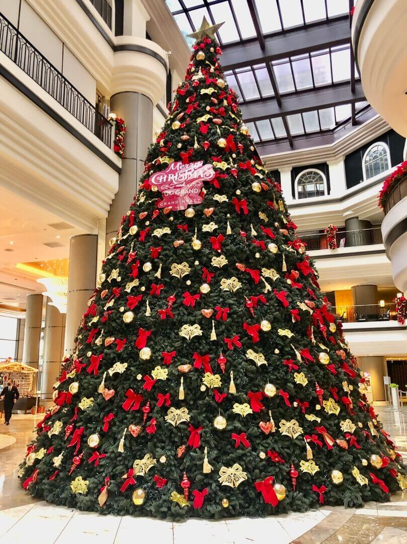 Christmas Tree in Grand Hyatt Taipei